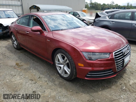 2017 Audi S7 Prestige with VIN WAUW2BFC1HN100914, listed as a Copart auction lot 63792514 with 133,468 mi miles and Salvage Title. Bid and sale history available at carsss.com. Image 4.