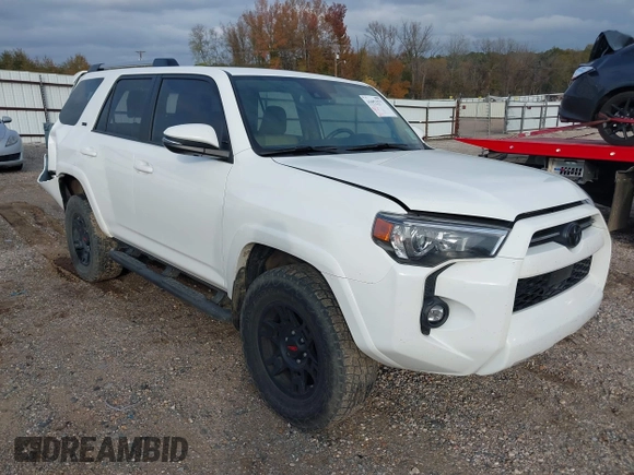 2021 Toyota 4Runner SR5 Premium with VIN JTENU5JR8M5895911, listed as a IAAI auction lot 41052577 with 60,111 mi miles and . Bid and sale history available at DreamBid. Image 1.