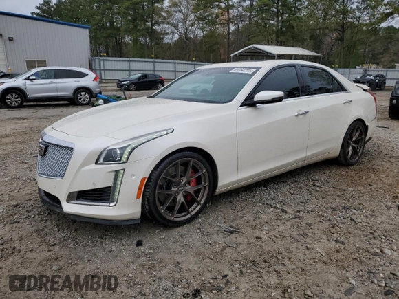 2014 Cadillac CTS Vsport Premium RWD z VIN 1G6AV5S80E0173873, wystawiony jako Copart lot #49964255 z przebiegiem 122 615 mil mil oraz Szkody całkowita. Historia ofert i sprzedaży dostępna na DreamBid. Obrazek 1.