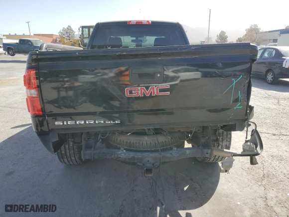 2014 GMC Sierra 1500 SLE with VIN 1GTR1UEH7EZ258495, listed as a Copart auction lot 47750005 with 141,898 mi miles and Salvage Title. Bid and sale history available at carsss.com. Image 6.