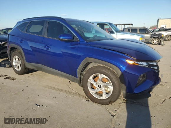 2024 Hyundai Tucson SEL with VIN 5NMJB3DE5RH332342, listed as a Copart auction lot 42208235 with 17,756 mi miles and Salvage Title. Bid and sale history available at carsss.com. Image 4.
