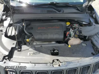 2021 Jeep Compass Altitude with VIN 3C4NJDBB3MT586386, listed as a Copart auction lot 58869495 with Not provided miles and Salvage title. Bid and sale history available at DreamBid. Image 12.