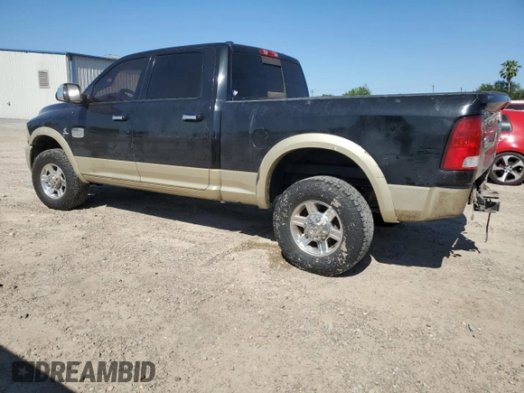 2011 Ram 2500 Laramie Longhorn z VIN 3D7UT2CLXBG604668, wystawiony jako Copart lot #52128635 z przebiegiem 479 971 mil mil oraz Szkoda całkowita • Salvage title. Historia ofert i sprzedaży dostępna na DreamBid. Obrazek 2.