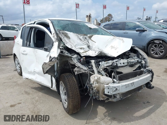 2015 Toyota Yaris L with VIN VNKKTUD39FA027316, listed as a IAAI auction lot 39022940 with 110,063 mi miles and . Bid and sale history available at DreamBid. Image 1.