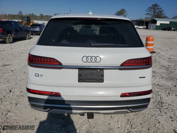 2020 Audi Q7 Premium Plus with VIN WA1LXAF75LD005964, listed as a Copart auction lot 46518335 with 65,559 mi miles and Salvage Title. Bid and sale history available at carsss.com. Image 6.