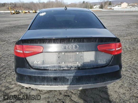 2016 Audi A4 Premium with VIN WAUBFAFL2GN009629, listed as a Copart auction lot 43914155 with 116,431 mi miles and Salvage Title. Bid and sale history available at carsss.com. Image 6.