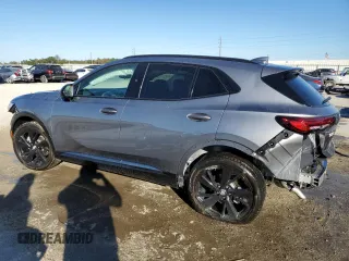 2022 Buick Envision Essence with VIN LRBFZPR4XND021791, listed as a Copart auction lot 85092814 with 27,214 mi miles and Salvage Title. Bid and sale history available at carsss.com. Image 2.