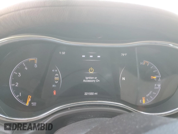 2015 Jeep Grand Cherokee Overland with VIN 1C4RJFCM4FC618516, listed as a Copart auction lot 58671455 with 221,550 mi miles and Clean title. Bid and sale history available at DreamBid. Image 9.
