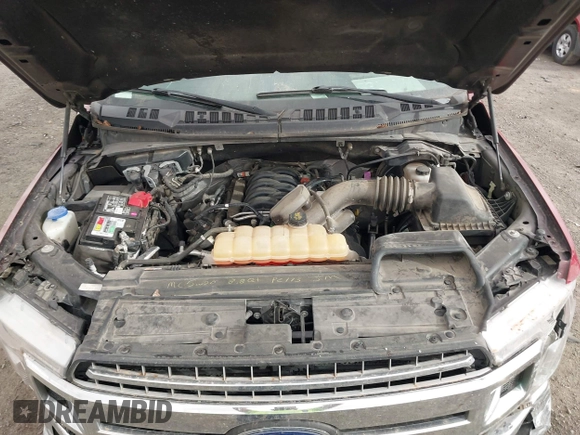 2018 Ford F-150 XL with VIN 1FTFX1E51JKF98962, listed as a IAAI auction lot 41827587 with 128,031 mi miles and . Bid and sale history available at DreamBid. Image 10.