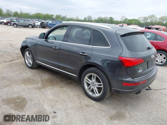 2016 Audi Q5 Premium Plus with VIN WA1L2AFP7GA048370, listed as a IAAI auction lot 42256785 with 112,489 mi miles and . Bid and sale history available at DreamBid. Image 3.