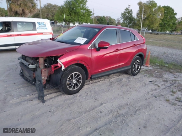 2020 Mitsubishi Eclipse Cross ES with VIN JA4AS3AA0LZ025370, listed as a IAAI auction lot 41812877 with 73551 miles. Bid and sale history available at carsss.com. Image 19.