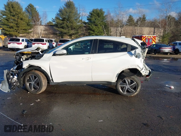 2021 Honda HR-V EX with VIN 3CZRU6H58MM751410, listed as a IAAI auction lot 41178923 with 20,258 mi miles. Bid and sale history available at carsss.com. Image 14.