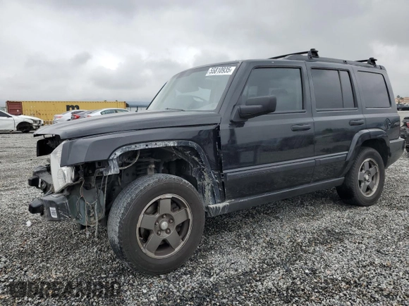 2006 Jeep Commander z VIN 1J8HH48K86C289122, wystawiony jako Copart lot #55810935 z przebiegiem 140 063 mil mil oraz Szkoda całkowita • Salvage title. Historia ofert i sprzedaży dostępna na DreamBid. Obrazek 1.