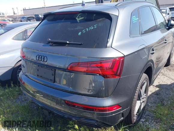 2024 Audi Q5 S line Premium Plus с VIN WA1E2AFY3R2095166, выставлен на аукционе IAAI как лот 41652110 с пробегом 531 миль миль и . История ставок и продаж доступна на DreamBid. Изображение 16.