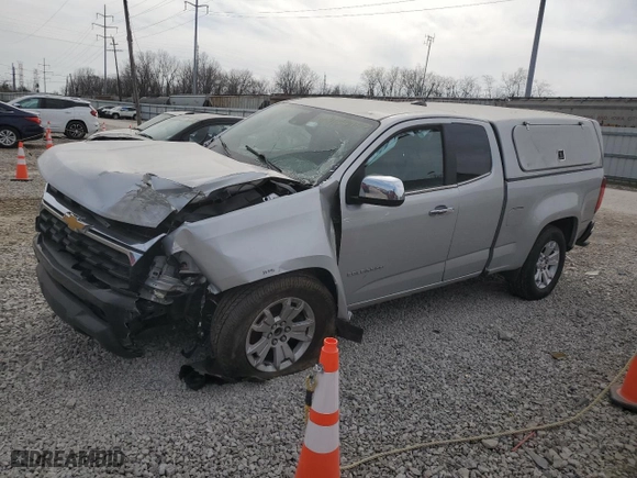 2022 Chevrolet Colorado 2WD LT with VIN 1GCHSCEA8N1164789, listed as a Copart auction lot 49164155 with 0 mi miles and Clean Title. Bid and sale history available at carsss.com. Image 1.