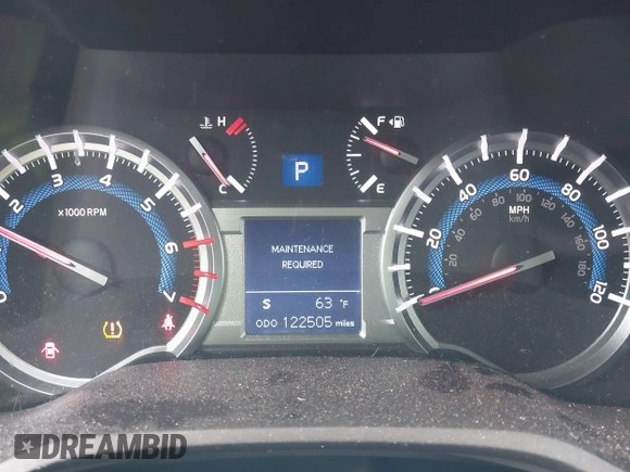 2016 Toyota 4Runner Limited with VIN JTEBU5JR1G5311288, listed as a IAAI auction lot 41933882 with 122,505 mi miles and . Bid and sale history available at DreamBid. Image 7.