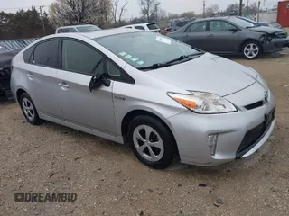 2013 Toyota Prius One with VIN JTDKN3DU7D1622829, listed as a IAAI auction lot 42073456 with 93,390 mi miles. Bid and sale history available at carsss.com. Image 1.