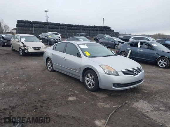 2007 Nissan Altima 2.5 S with VIN 1N4AL21E47N406500, listed as a IAAI auction lot 41864462 with 1 mi miles. Bid and sale history available at carsss.com. Image 1.