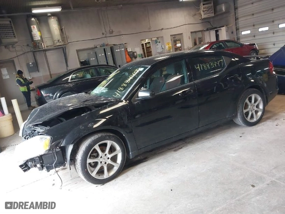 2011 Dodge Avenger Heat with VIN 1B3BD1FG6BN543920, listed as a IAAI auction lot 41883447 with 133,481 mi miles. Bid and sale history available at carsss.com. Image 2.