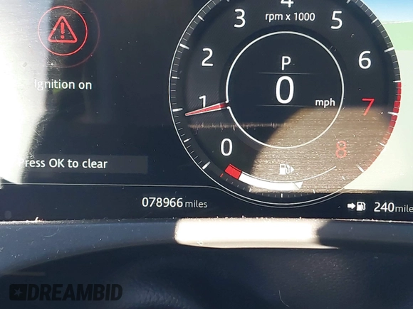 2019 Jaguar F-Pace S with VIN SADCM2FV9KA602624, listed as a IAAI auction lot 41281486 with 78,966 mi miles and . Bid and sale history available at DreamBid. Image 15.