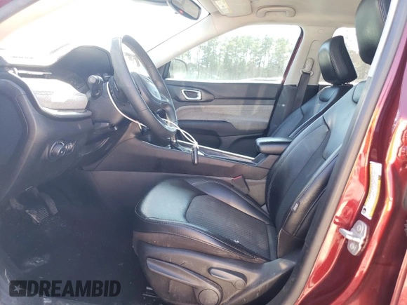 2022 Jeep Compass Latitude with VIN 3C4NJCBB2NT119391, listed as a Copart auction lot 46144465 with 82,636 mi miles and Salvage Title. Bid and sale history available at carsss.com. Image 7.