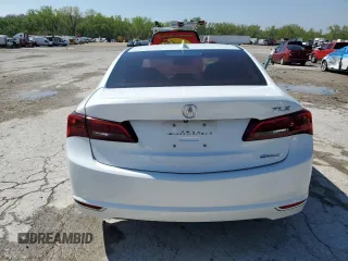 2016 Acura TLX Technology with VIN 19UUB3F5XGA001811, listed as a Copart auction lot 53371485 with Not provided miles and Salvage title. Bid and sale history available at DreamBid. Image 6.