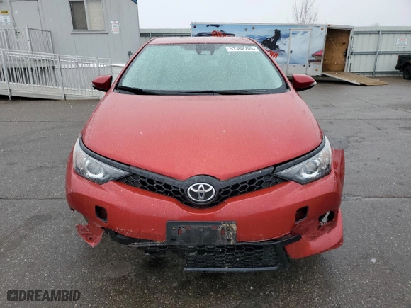 2018 Toyota Corolla iM with VIN JTNKARJE6JJ562044, listed as a Copart auction lot 51302705 with 34,007 mi miles and Salvage Title. Bid and sale history available at carsss.com. Image 5.