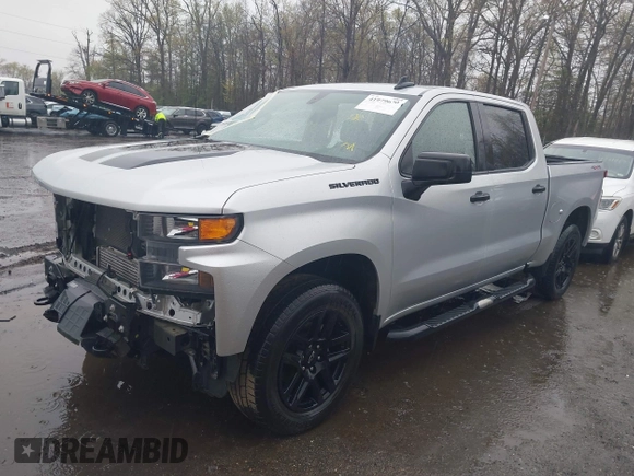 2021 Chevrolet Silverado 1500 Custom with VIN 1GCPYBEK0MZ291209, listed as a IAAI auction lot 41979630 with 62,364 mi miles and . Bid and sale history available at DreamBid. Image 18.
