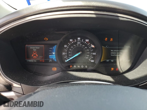 2018 Ford Fusion SE with VIN 3FA6P0HD2JR150079, listed as a Copart auction lot 50332245 with 78,902 mi miles and Clean Title. Bid and sale history available at DreamBid. Image 9.