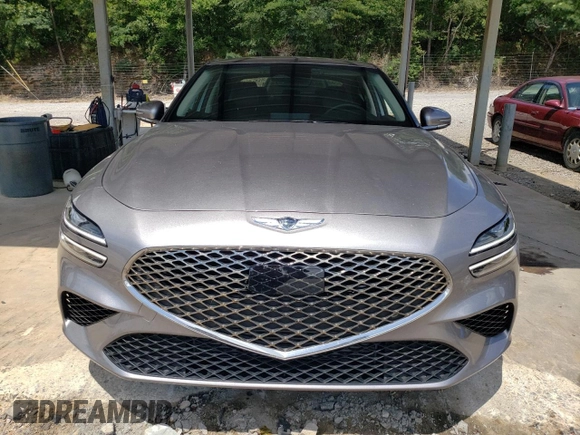 2023 Genesis G70 2.0T with VIN KMTG34TAXPU131538, listed as a Copart auction lot 62424834 with 15,835 mi miles and Clean Title. Bid and sale history available at DreamBid. Image 5.