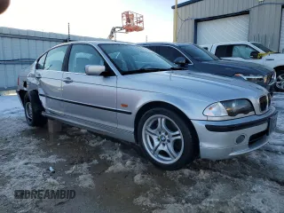 2001 BMW 3 Series 330i with VIN WBAAV53461FJ71784, listed as a Copart auction lot 46325815 with 59,714 mi miles and Salvage Title. Bid and sale history available at carsss.com. Image 4.