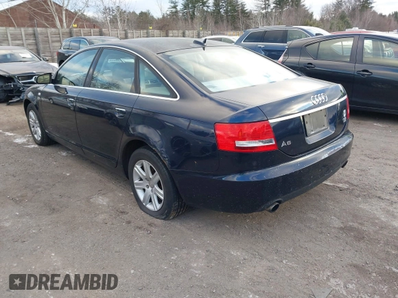 2005 Audi A6 with VIN WAUDG74F85N105820, listed as a IAAI auction lot 41341841 with 105,646 mi miles. Bid and sale history available at carsss.com. Image 3.