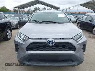 2023 Toyota RAV4 Hybrid LE with VIN 4T3MWRFVXPU086012, listed as a IAAI auction lot 42077859 with 1,140 mi miles. Bid and sale history available at carsss.com. Image 12.