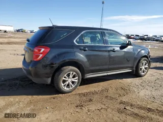 2017 Chevrolet Equinox LS with VIN 2GNFLEEK0H6121727, listed as a Copart auction lot 41479145 with 71,070 mi miles and Salvage Title. Bid and sale history available at carsss.com. Image 3.