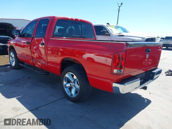 2006 Dodge 1500 SLT with VIN 1D7HA18N16S624964, listed as a IAAI auction lot 41787596 with 136,027 mi miles and . Bid and sale history available at DreamBid. Image 3.