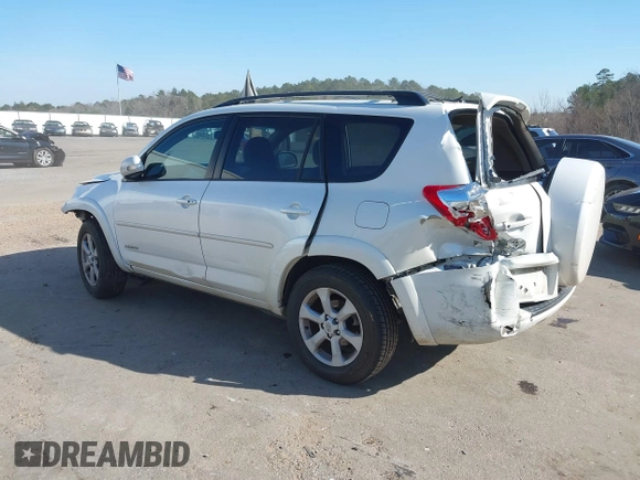 2011 Toyota RAV4 Ltd with VIN 2T3YF4DV1BW057806, listed as a IAAI auction lot 41237304 with 158,305 mi miles. Bid and sale history available at carsss.com. Image 3.