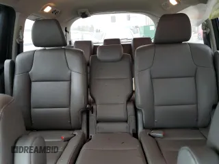 2015 Honda Odyssey Touring Elite with VIN 5FNRL5H92FB114509, listed as a Copart auction lot 43801615 with 106,054 mi miles and Salvage title. Bid and sale history available at DreamBid. Image 10.