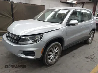 2017 Volkswagen Tiguan S with VIN WVGBV7AX6HK042814, listed as a IAAI auction lot 41742587 with 89,086 mi miles and . Bid and sale history available at DreamBid. Image 17.