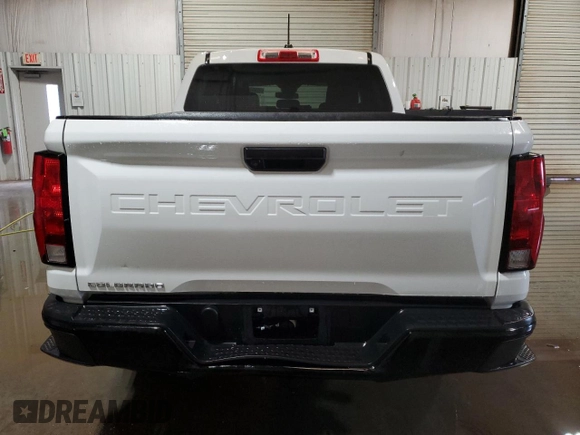 2024 Chevrolet Colorado 2WD Work Truck with VIN 1GCGSBEC2R1301092, listed as a Copart auction lot 54555605 with Not Provided miles and Clean Title. Bid and sale history available at DreamBid. Image 6.