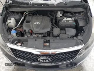 2016 Kia Sportage LX with VIN KNDPBCAC6G7802251, listed as a Copart auction lot 44006135 with 99,860 mi miles and Salvage Title. Bid and sale history available at carsss.com. Image 12.
