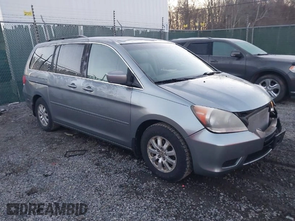 2009 Honda Odyssey EX-L with VIN 5FNRL387X9B005030, listed as a IAAI auction lot 41775144 with 155,531 mi miles. Bid and sale history available at carsss.com. Image 1.