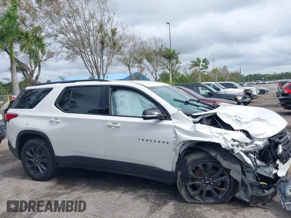 2018 Chevrolet Traverse RS with VIN 1GNERJKX2JJ156863, listed as a IAAI auction lot 38521232 with 72,514 mi miles. Bid and sale history available at carsss.com. Image 14.