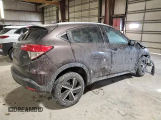 2021 Honda HR-V EX with VIN 3CZRU6H53MM729931, listed as a Copart auction lot 41666175 with 46,577 mi miles and Salvage Title. Bid and sale history available at carsss.com. Image 3.