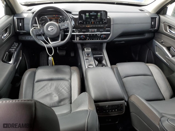 2024 Nissan Pathfinder SL with VIN 5N1DR3CC0RC207607, listed as a Copart auction lot 47579805 with 13,152 mi miles and Salvage Title. Bid and sale history available at carsss.com. Image 8.