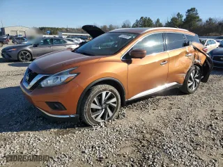 2017 Nissan Murano SV with VIN 5N1AZ2MGXHN119956, listed as a Copart auction lot 46049085 with 159,935 mi miles and Salvage Title. Bid and sale history available at carsss.com. Image 1.
