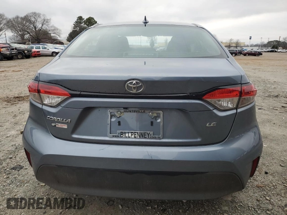 2024 Toyota Corolla LE with VIN 5YFB4MDE8RP164965, listed as a Copart auction lot 44899155 with 11,695 mi miles and Salvage Title. Bid and sale history available at carsss.com. Image 6.