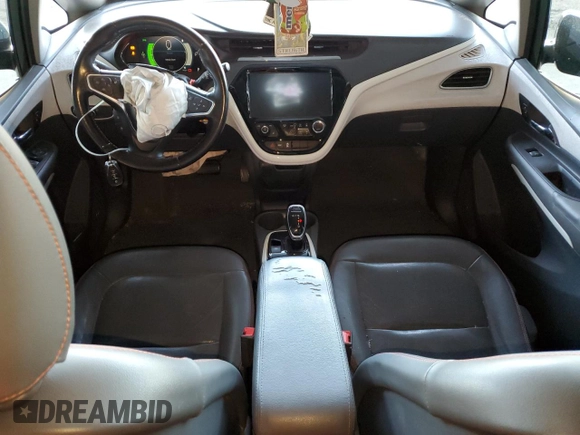 2018 Chevrolet Bolt EV Premier z VIN 1G1FX6S03J4114826, wystawiony jako Copart lot #57649515 z przebiegiem 136 670 mil mil oraz Szkoda całkowita • Salvage title. Historia ofert i sprzedaży dostępna na DreamBid. Obrazek 8.