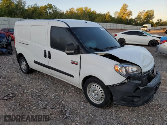 2015 Ram ProMaster City Cargo Tradesman with VIN ZFBERFAT4F6A78560, listed as a Copart auction lot 73198014 with 209,098 mi miles and Salvage Title. Bid and sale history available at carsss.com. Image 4.