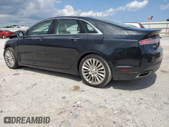 2013 Lincoln MKZ z VIN 3LN6L2GK8DR827458, wystawiony jako Copart lot #58346375 z przebiegiem 123 434 mil mil oraz Szkoda całkowita • Salvage title. Historia ofert i sprzedaży dostępna na DreamBid. Obrazek 2.