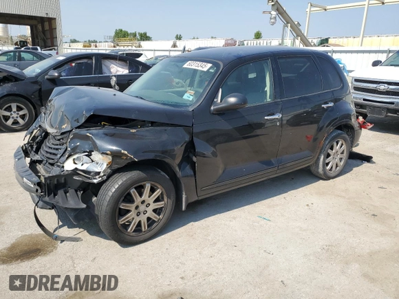 2009 Chrysler PT Cruiser Touring with VIN 3A8FY58919T607522, listed as a Copart auction lot 60315345 with 150,467 mi miles and Salvage title. Bid and sale history available at DreamBid. Image 1.